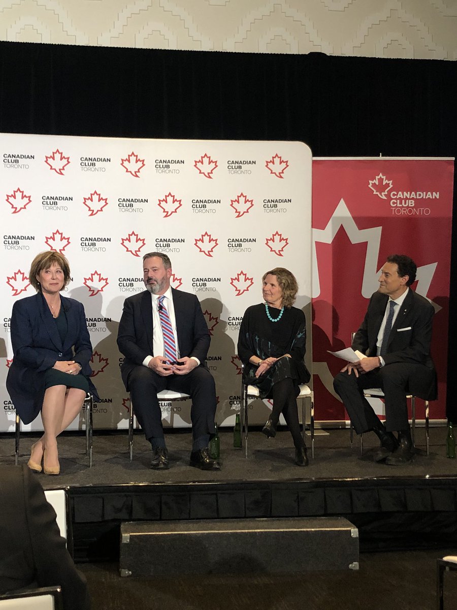 “What I decry is the lack of uniters in this country. Ask yourself as Canadians - what are the ideals that bind us together? Our greatest threat today is the tenor and tone of our divisive politics.” Former BC premier <a href="/christyclarkbc/">Christy Clark</a> <a href="/CdnClubTO/">Canadian Club Toronto</a> on the state of the nation.