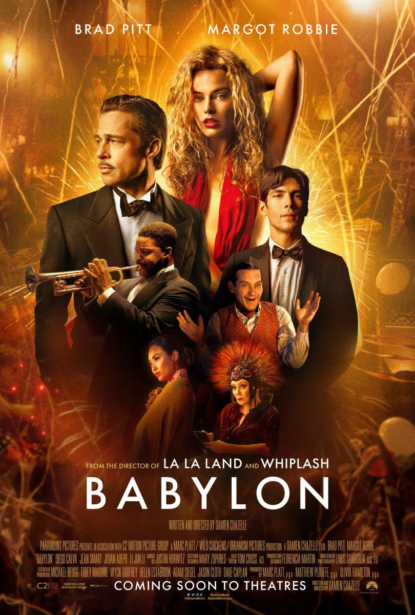 08. #Babylon (2022), #DamienChazelle
⭐️⭐️⭐️⭐️⭐️
Una carta de amor a los cineastas.
Divertida, apasionante, exótica, extravagante, impresionante, soñadora e incluso conmovedora.
#Cinepolis #garantíacinepolis