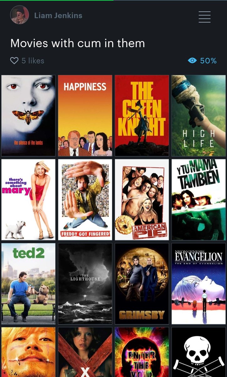 Lejenks99's tweet photo. @InsaneMoviez Been working on this list a while https://t.co/lTwir9xju5