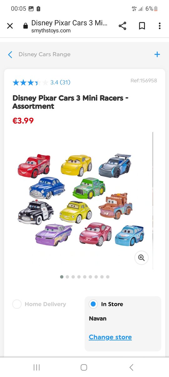 Hi @AskSmythsToys any idea when you will be restocking Disney Pixar Cars 3 Mini Racers in the Republic of Ireland? Out of stock in Dublin since before Christmas.