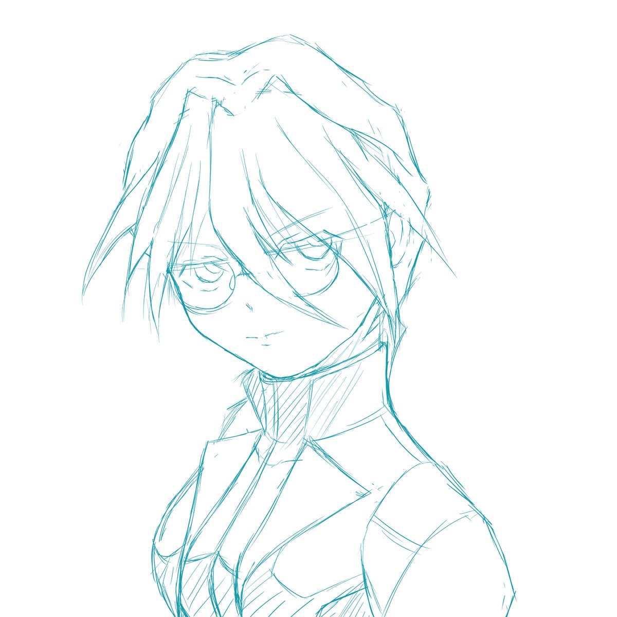 「仕事行く前にカトリーヌお嬢様下書き中めっちゃ美人になりそう 」|Dboy@カトリーヌ画集25%のイラスト