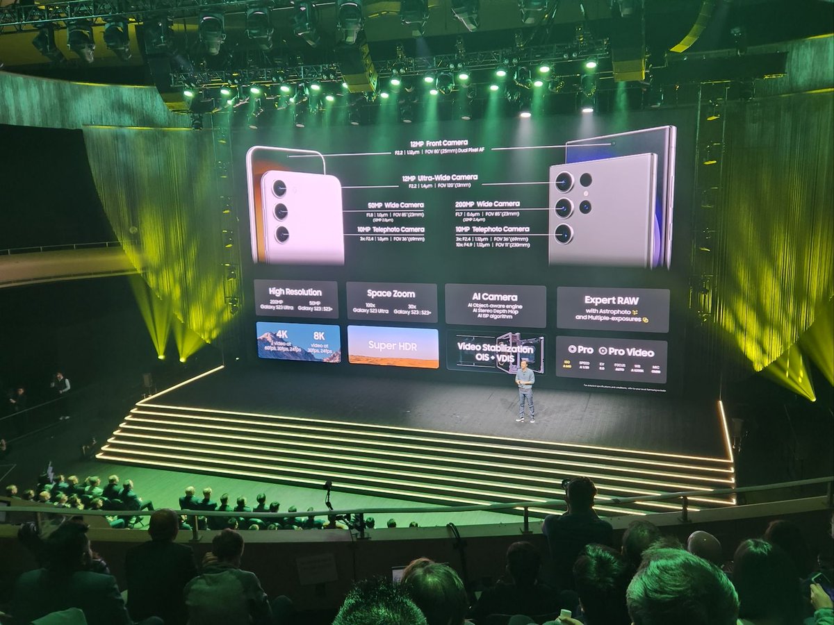 Samsung_RA's tweet photo. Samsung announced the latest Galaxy innovations at #GalaxyUnpacked event today in San Francisco. We're excited to see many of the SRA contributions live on stage. Congratulations to the SRA teams behind all the exciting announcements.
#LifeatSRA #SamsungResearchAmerica #Samsung https://t.co/yDfKmUdC3D