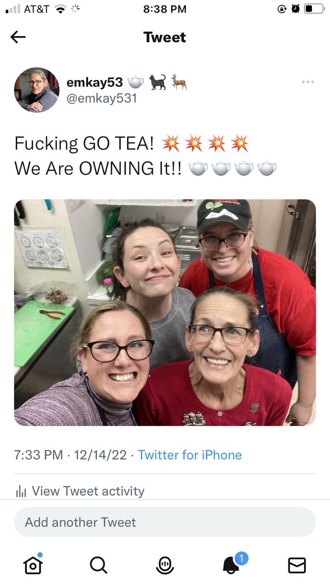 emkay531's tweet photo. 2 Words #GoTea ! https://t.co/qIz85JDU8a