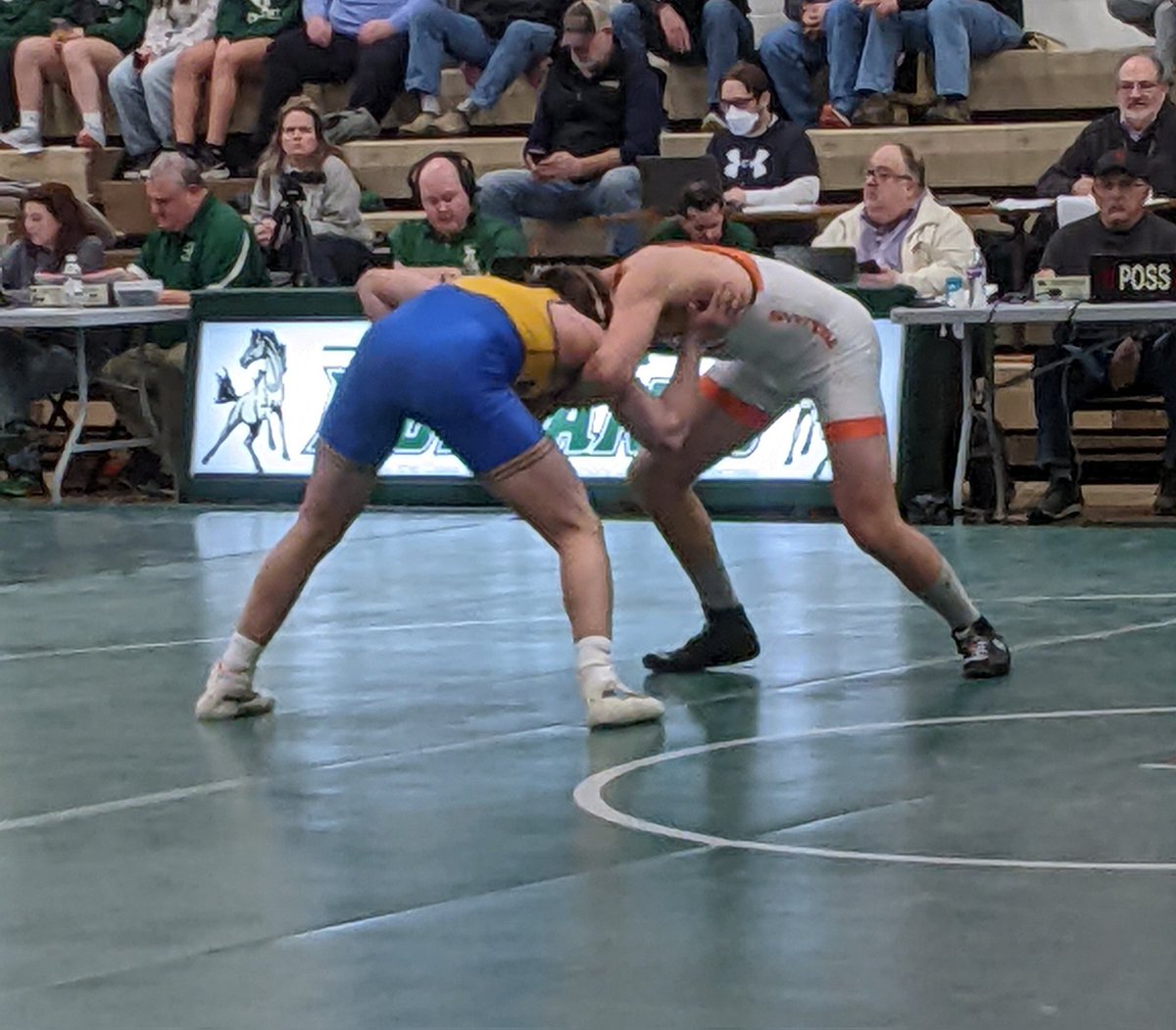 PecoScoreboard's tweet photo. PIAA D3 AA Team Wrestling
Quarter Final

Upper Dauphin 30
Northern Lebanon 29 https://t.co/2nRxjhtuQN