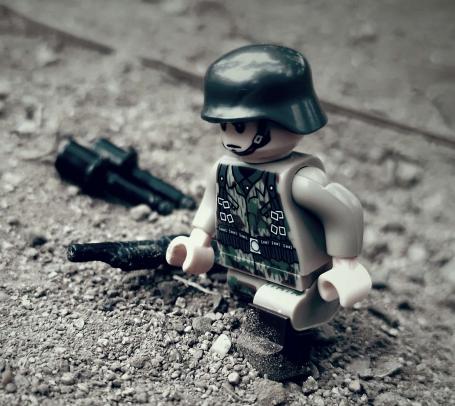 En algún lugar en el Frente..
(Foto cortesía mía)

#LEGO #WW2