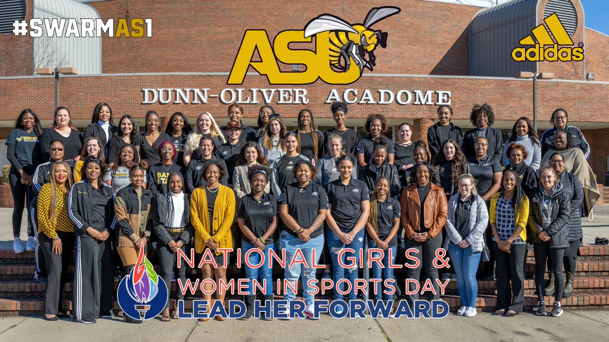 BamaStateSports's tweet photo. Happy National Girls &amp; Women in Sports Day (#NGWSD)! This #NGWSD2023, We're excited to celebrate girls &amp; women in sports.  We're not done yet! RT to celebrate our Lady Hornets!

#SWARMAS1 | #IAMSWAC | #NGWSD | #NGWSD2023 https://t.co/SwgMnwCfEH