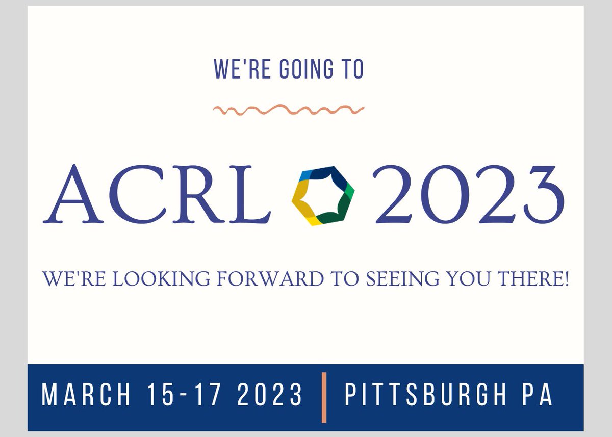 ProConsort's tweet image. Come visit us at Booth #1307! 
#Proconsort has been a reliable provider of #procurement services to #libraries for over 23 years. 
#ACRL2023 #ACRL #Americanlibraryassociation #ALA #librarytwitter