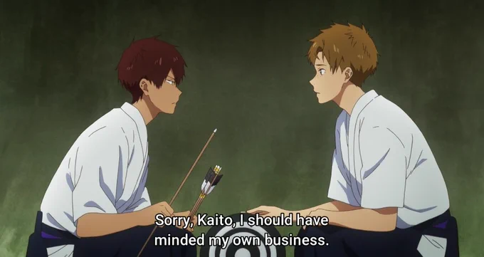 pls i feel so bad for ryohei my boy was STRESSED  he rly thought the fight was his fault 