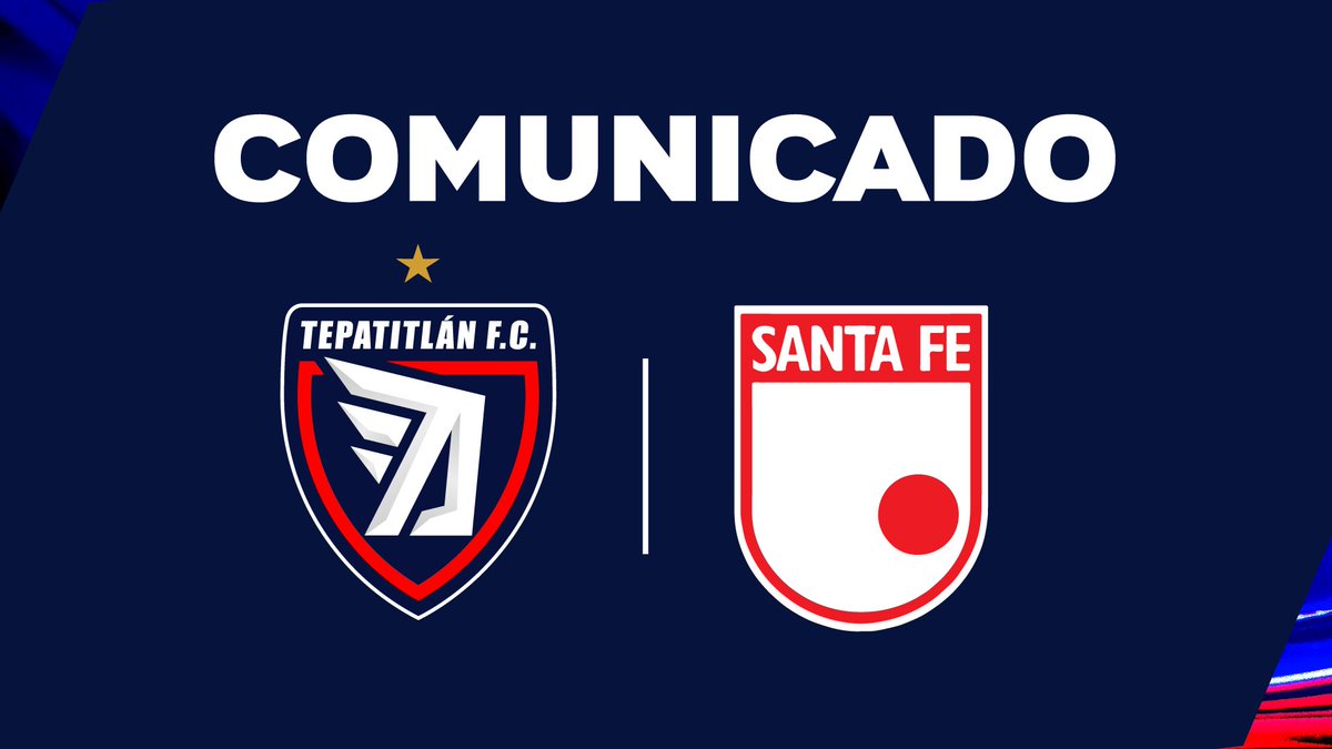 𝗧𝗲𝗽𝗮𝘁𝗶𝘁𝗹𝗮́𝗻 🫶 𝗜𝗻𝗱𝗲𝗽𝗲𝗻𝗱𝗶𝗲𝗻𝘁𝗲 𝗦𝗮𝗻𝘁𝗮 𝗙𝗲

Los dos equipos firman un acuerdo Internacional de colaboración entre 🇲🇽 🤝 🇨🇴

🔗 bit.ly/3Yi2WtA