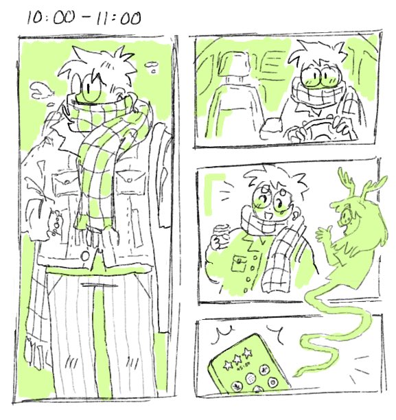 we'll see how long i keep this up #hourlycomicsday 