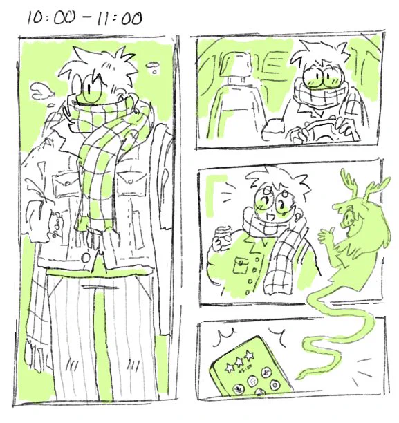 we'll see how long i keep this up #hourlycomicsday 