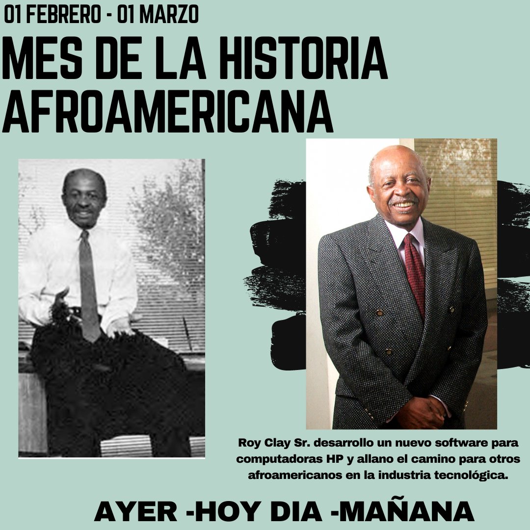 Feb. 1  also starts #BlackHistoryMonth. We celebrate the culture, achievements &amp; history of the African American community, like Roy Clay Sr., the Godfather of Silicon Valley, a pioneer for African Americans in the tech field.
More info on him: paloaltohistorymuseum.org/moments-in-his…