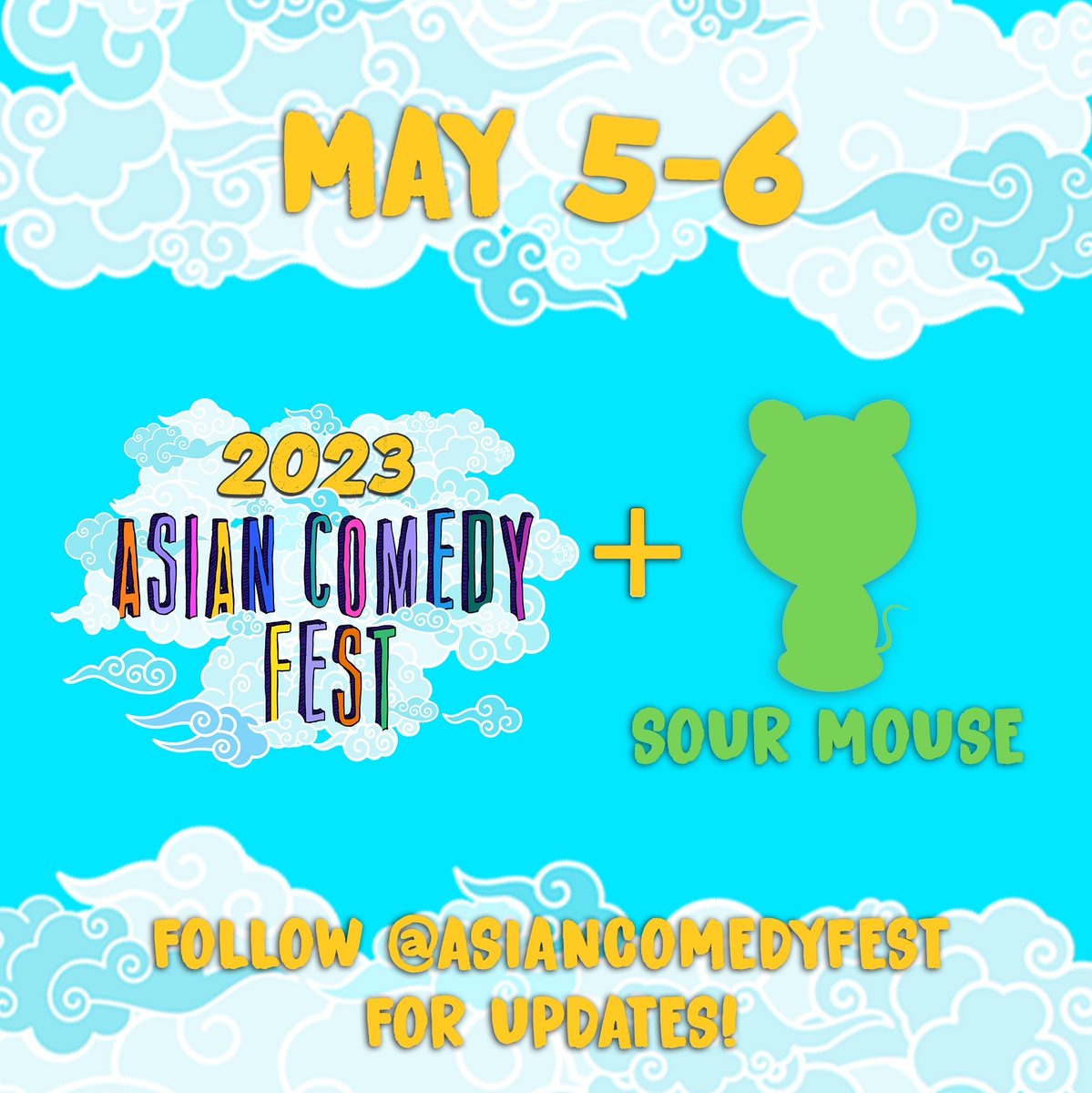 ANNOUNCEMENT! Asian-owned <a href="/sourmousenyc/">Sour Mouse</a> will be the official exclusive home for ACF 2023 on 5/5 and 5/6 = even more seating, AAPI sponsor tables, awesome vibe! Keep following and sign up for our newsletter Link in bio. #ACF2023 #ACFNYC #AsianComedyFest