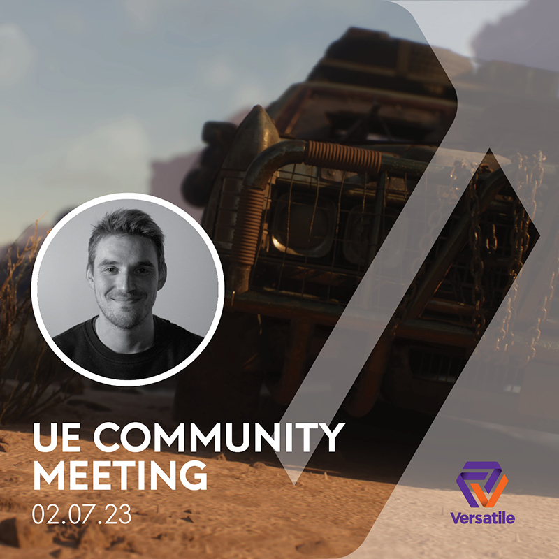 FilmVersatile's tweet photo. Our Virtual Production Supervisor, Raphaël Gaudin will be one of the panelists during the UE Community Meeting on Tuesday, Feb 7. Join our local @UnrealEngine community here > https://t.co/whR9pBFRis 🙌🏼
#filmversatile #teamversatile #virtualproduction #versatilemedia #UE #UE5 https://t.co/CF3yiiCbdi
