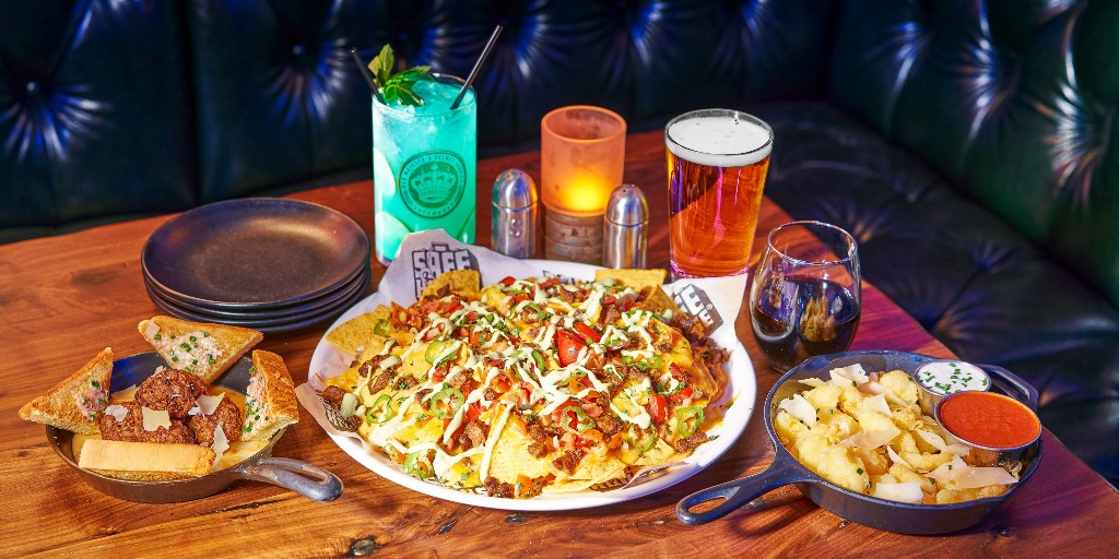 Stakeout at the Interpol Bar for Happy Hour every weekday from 4-7pm.