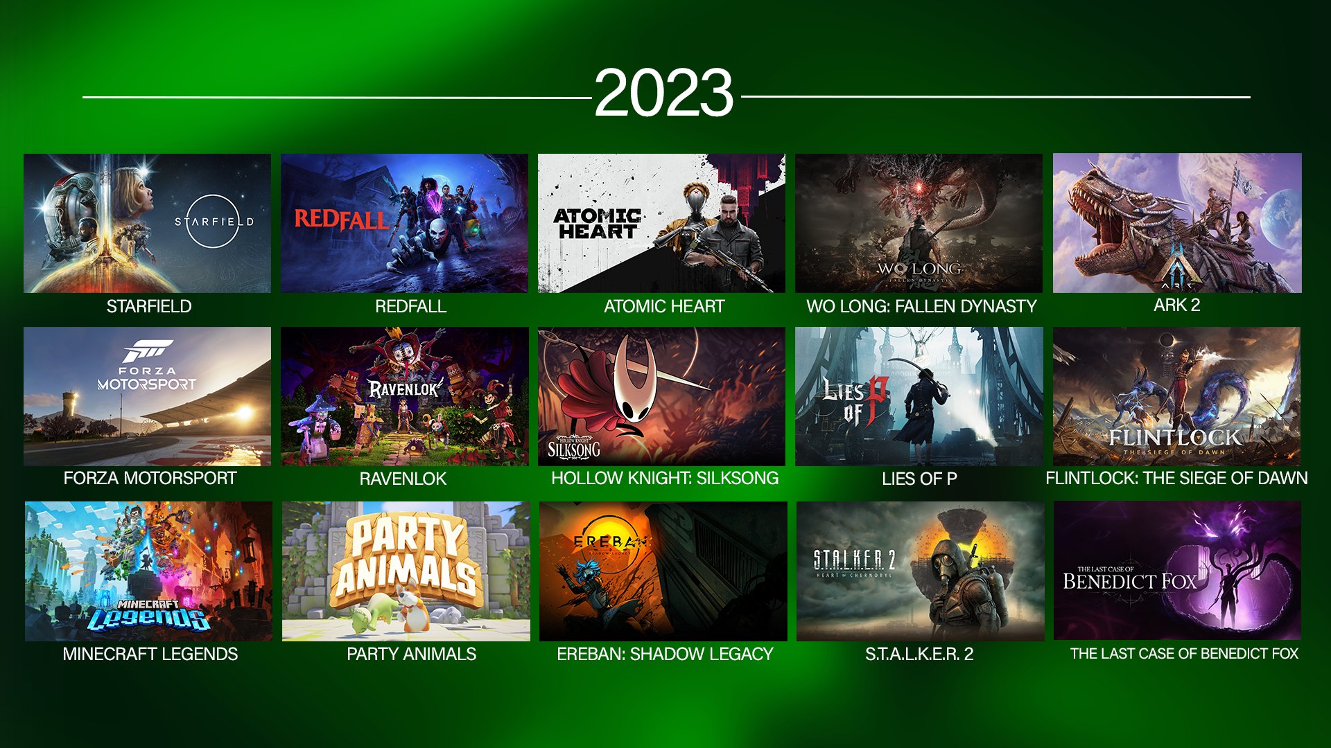 Twitter 上的Xbox Game Pass："friendly reminder of all the 2023 goodness to look forward to //t.co/vT4GRggoWH" / Twitter