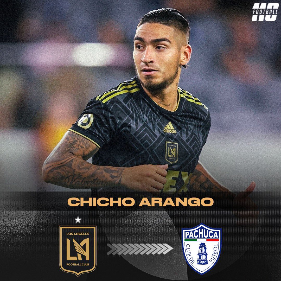 OFFICIAL: Chicho Arango leaves #LAFC to sign with Liga MX side Pachuca.