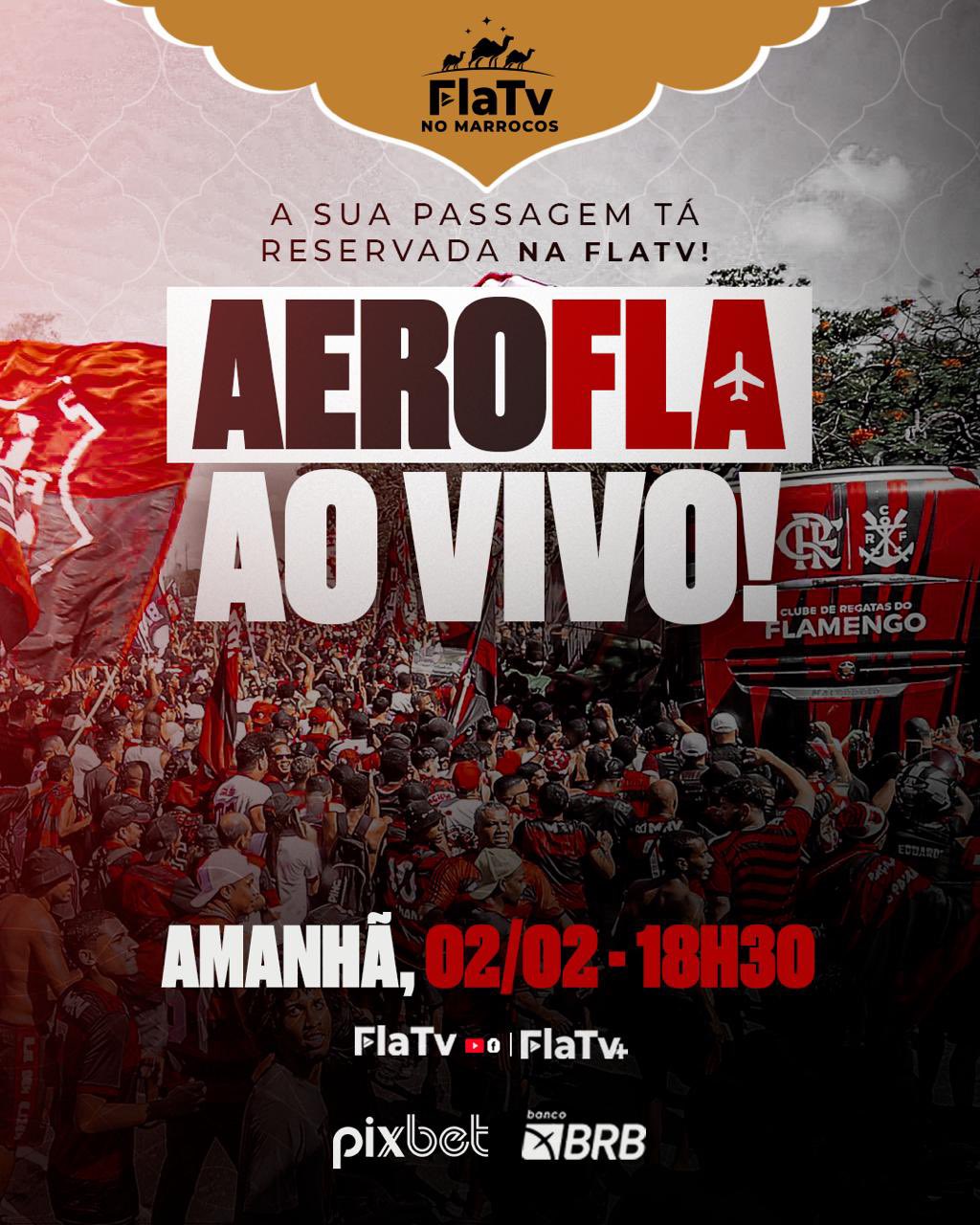 Amanhã é dia de - Clube de Regatas do Flamengo