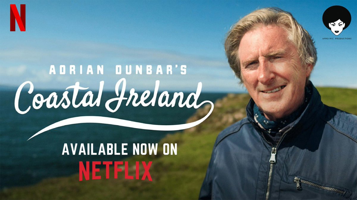 We are delighted that Adrian Dunbar’s Coastal Ireland is now available on Netflix!!! #adriandunbar #adriandunbarscoastalireland #netflix #ireland #tv #beautifullandscapes