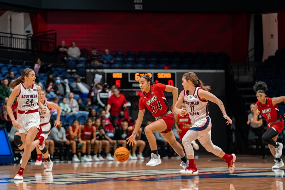 OfficialSEMOWBB's tweet photo. Happy National Girls and Women in Sports Day! 

#NGWSD2023 | #TitleIX50 | #LetsSoar https://t.co/flyULUJMs9