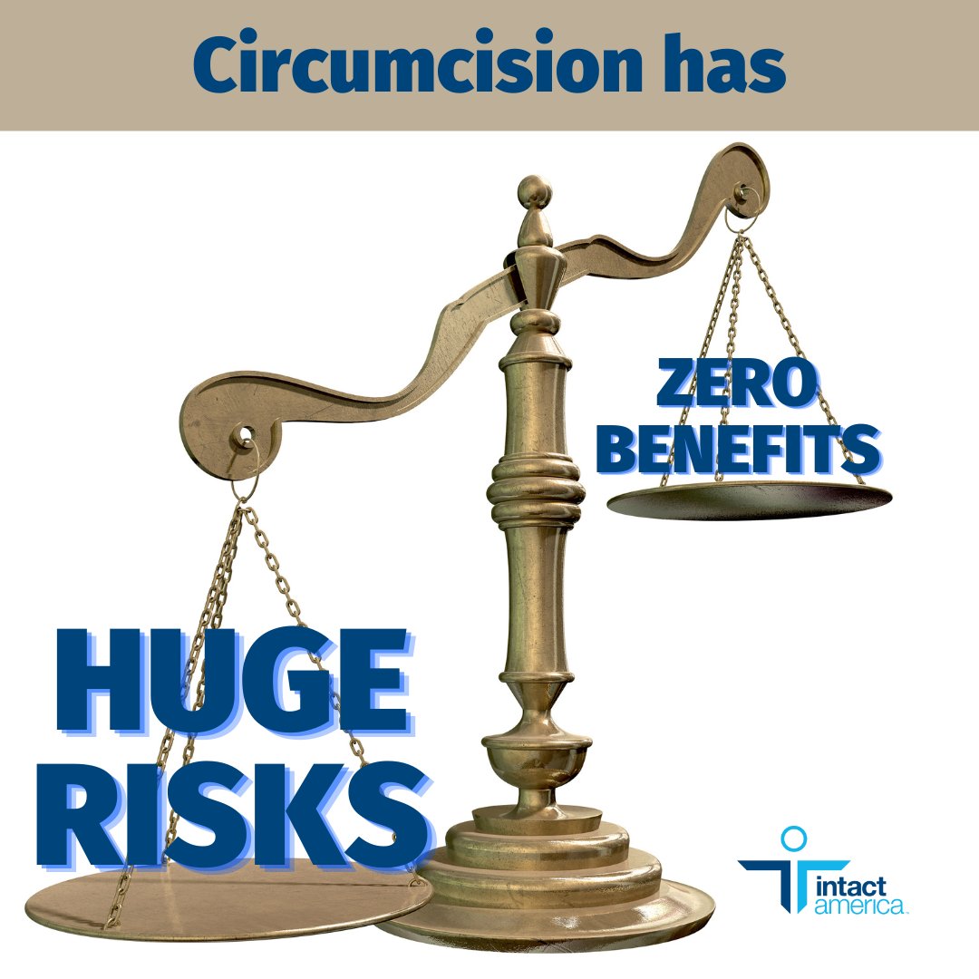 intactamerica's tweet photo. More than 100 baby boys die each year from #circumcision complications. Why take the risk for bogus so-called benefits? #babyboys #medicallyunnecessary https://t.co/5WJLFfbek2
