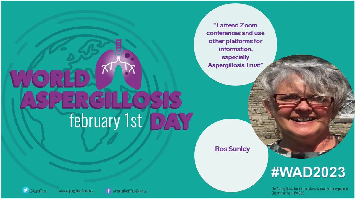 aspertrust's tweet photo. An RT From YOU could help in raising awareness about #aspergillosis &amp; Getting #healthcareprofessionals to #thinkfungus &amp; #BeConcerned earlier in the diagnosis cycle, the better the outcomes. #worldaspergillosisday22  @AsperTrust https://t.co/tHI5BxQuHw #WeareConcerned https://t.co/FZOusGuJ9N