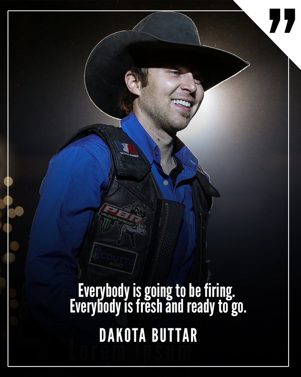 PBRCanada's tweet photo. Get ready Red Deer, Dakota Buttar is ready to ride! https://t.co/FvZS29gmxd