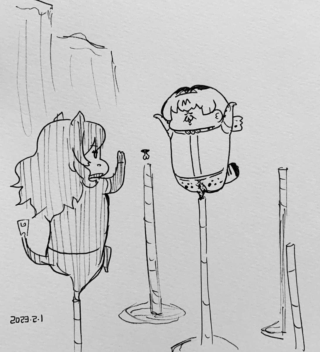 修行時代のサーバルちゃん 