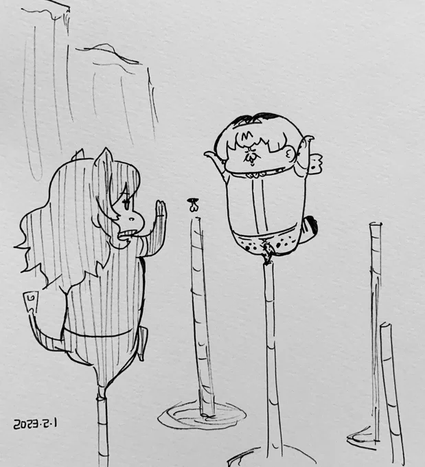 修行時代のサーバルちゃん 