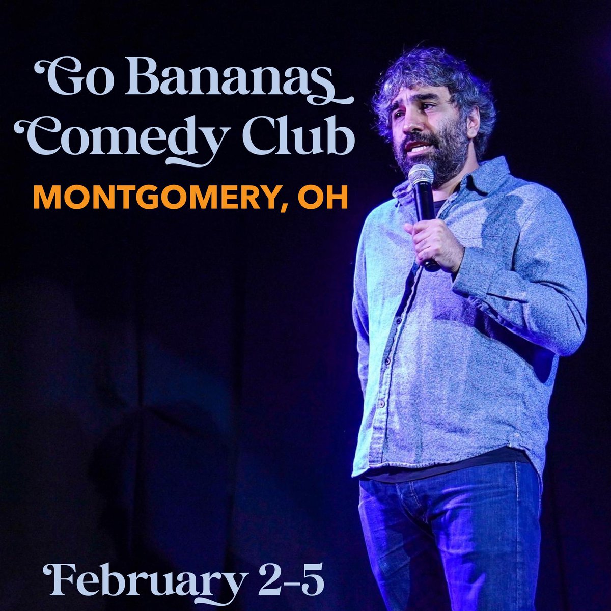 AnthonyDeVito_'s tweet photo. Cincy! I’m coming to @gobananascomedy this weekend February 2-5 with some killer openers. Grab tickets: https://t.co/S54fJ44UHk https://t.co/4hBeOpyP2p