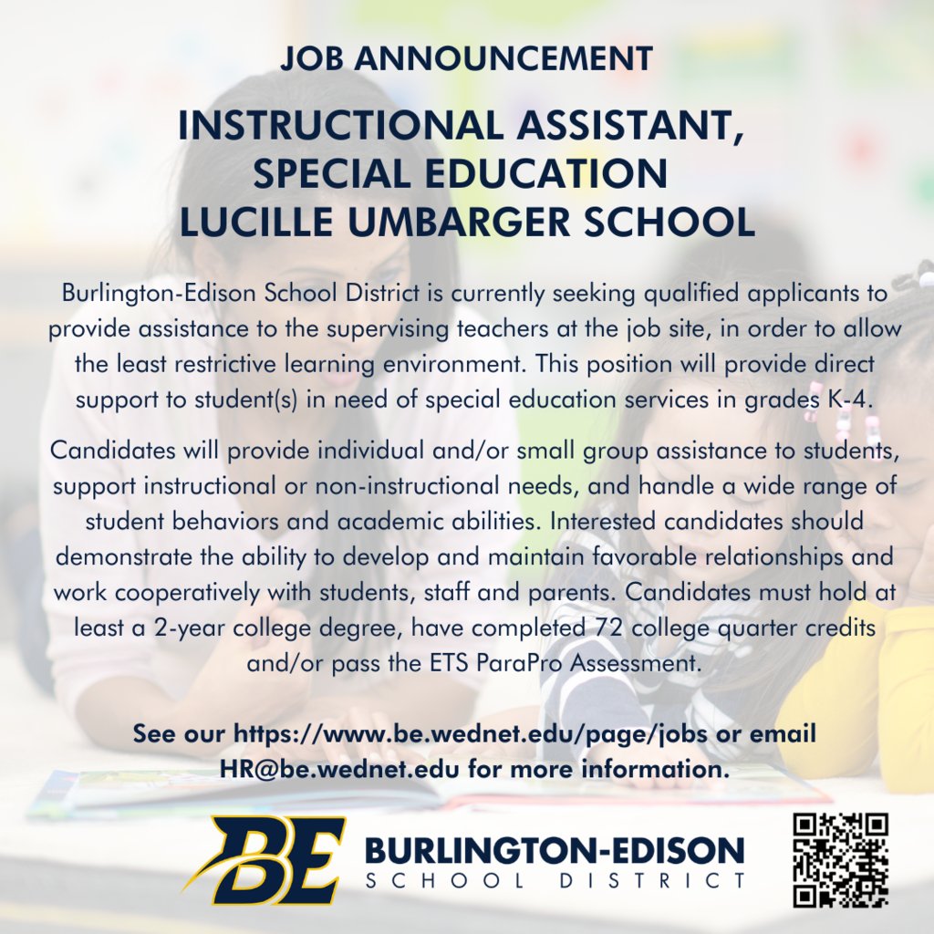 Burlington-Edison School District tweet media
