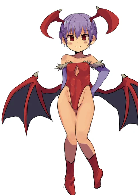 タイツなくすとものすごく薄着に見えるよリリスちゃん 