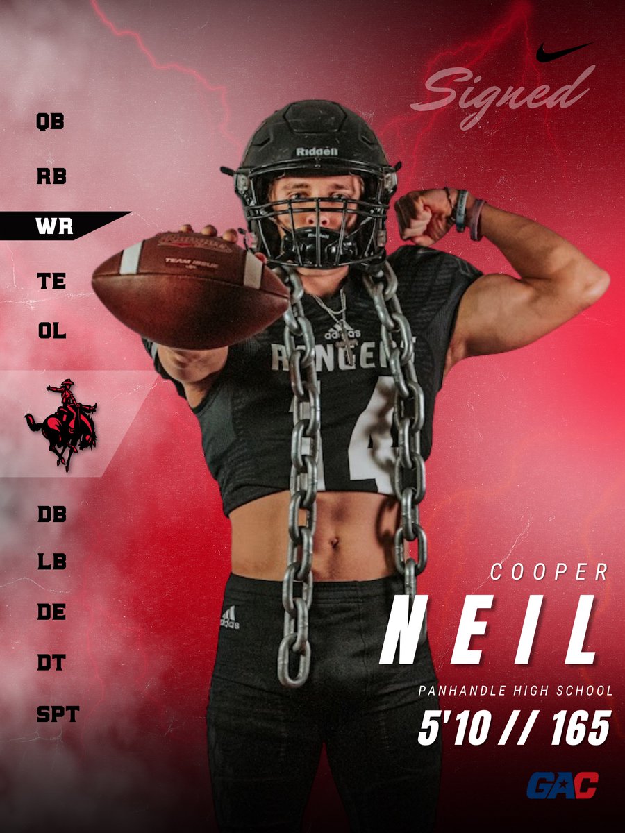 From Panhandle High School, welcome Cooper Neil <a href="/neil5_cooper/">Cooper Neil</a> to the Ranger Family!
#RRR
