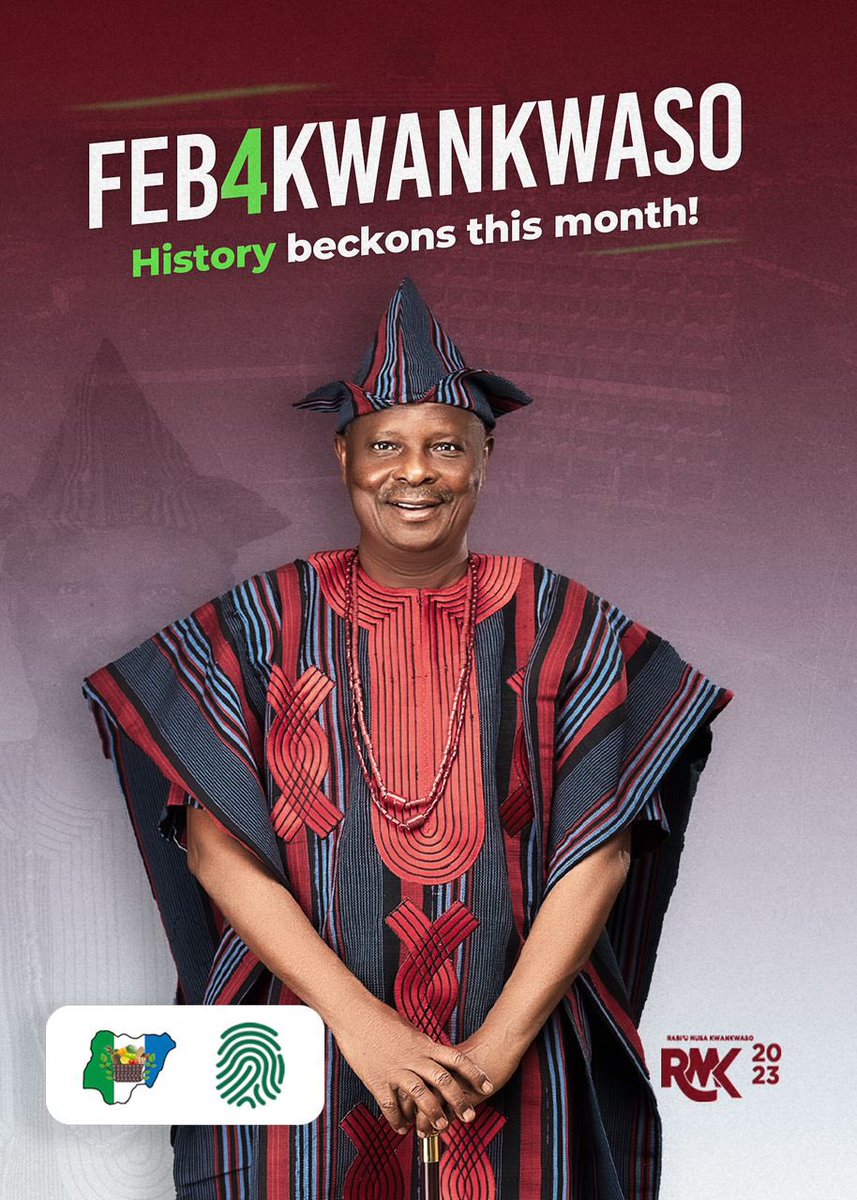 The month of history is here. 

I urge you all to collect your PVC before the <a href="/inecnigeria/">INEC Nigeria</a> stipulated deadline and be on the right side of history. - RMK