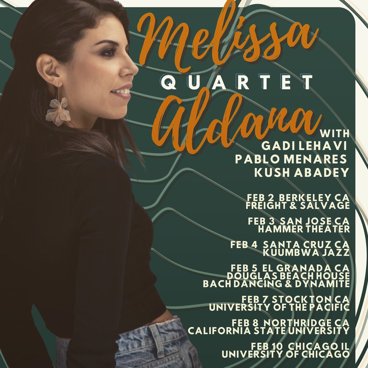 Looking forward to our first concert of the tour at @freightandsalvage on February 2nd.
Get your tickets at—-&gt; secure.thefreight.org/12078/melissa-…