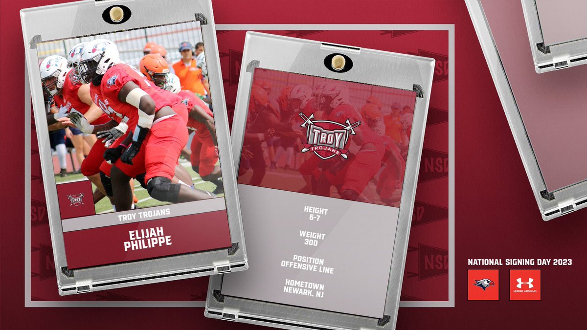 Lackawanna College Falcons (@falconssports) on Twitter photo Congratulations to <a href="/yvngprophet_/">Elijah “Prophet” Philippe🇭🇹</a> on choosing <a href="/TroyTrojansFB/">Troy Trojans Football 8x⚔️</a> for his next step! Elijah is a match-up nightmare on the line, and was a team-leader for <a href="/LCFalconsFB/">Lackawanna College Football</a>.
#gofalcons | #LackLife Congratulations to <a href="/yvngprophet_/">Elijah “Prophet” Philippe🇭🇹</a> on choosing <a href="/TroyTrojansFB/">Troy Trojans Football 8x⚔️</a> for his next step! Elijah is a match-up nightmare on the line, and was a team-leader for <a href="/LCFalconsFB/">Lackawanna College Football</a>.
#gofalcons | #LackLife