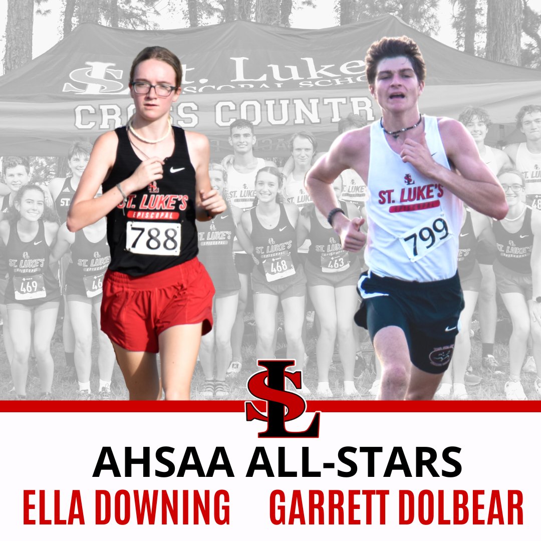 Congratulations to Ella Downing &amp; Garrett Dolbear for being named All-Stars by the AHSAA!  All-Star week is July 17-22 in Montgomery, Alabama.  The North &amp; South Teams are each composed of 10 runners (rising seniors!)  GO WILDCATS! #AHSAA #ALLSTARS