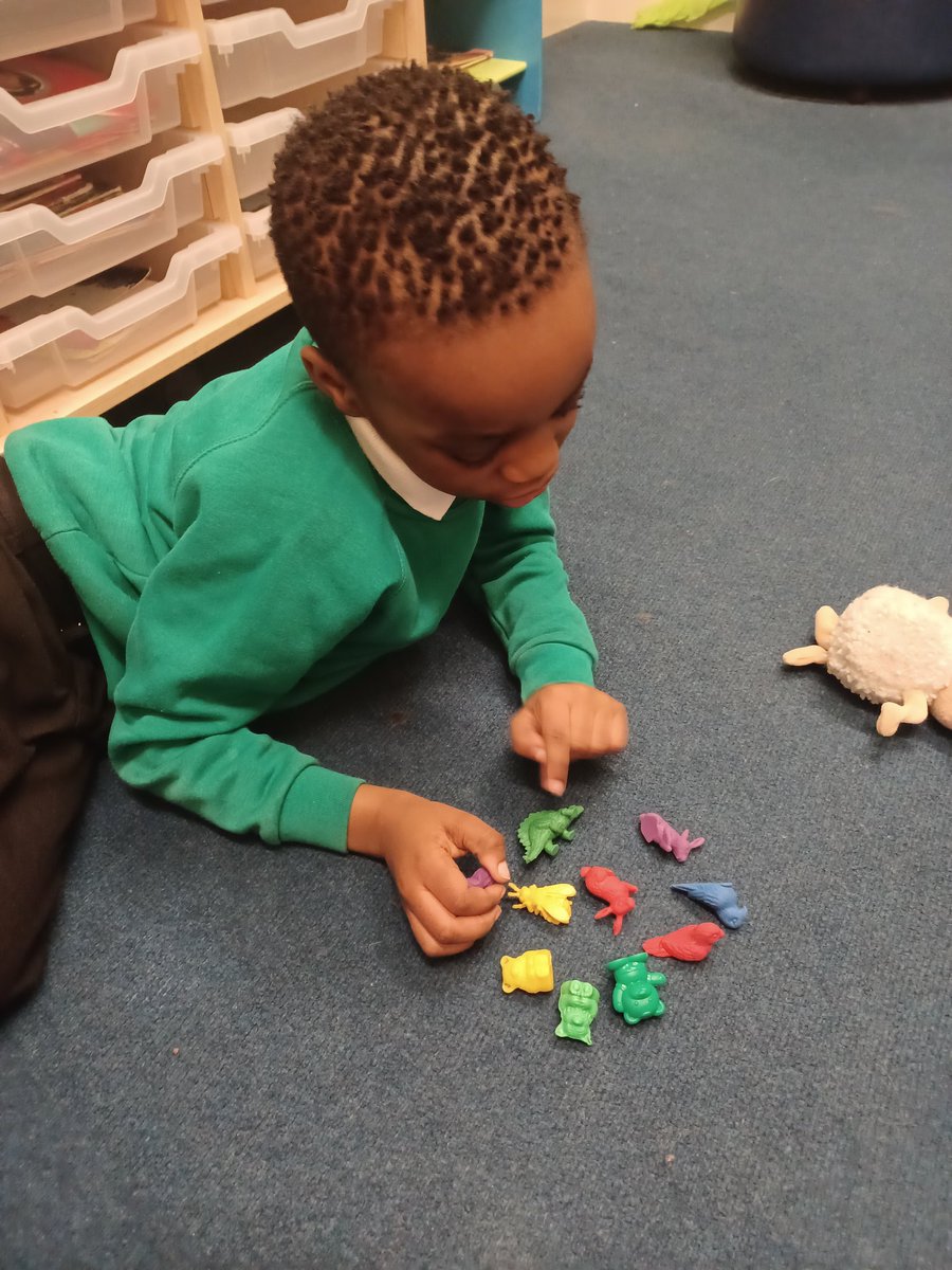 MissSF11's tweet photo. Henry and Tyrell blew me away today with their maths learning. They are both becoming confident in counting and matching number to quantity 🙂 @ColeridgeSchool @MrsShawCol https://t.co/UPJVAyYTNB