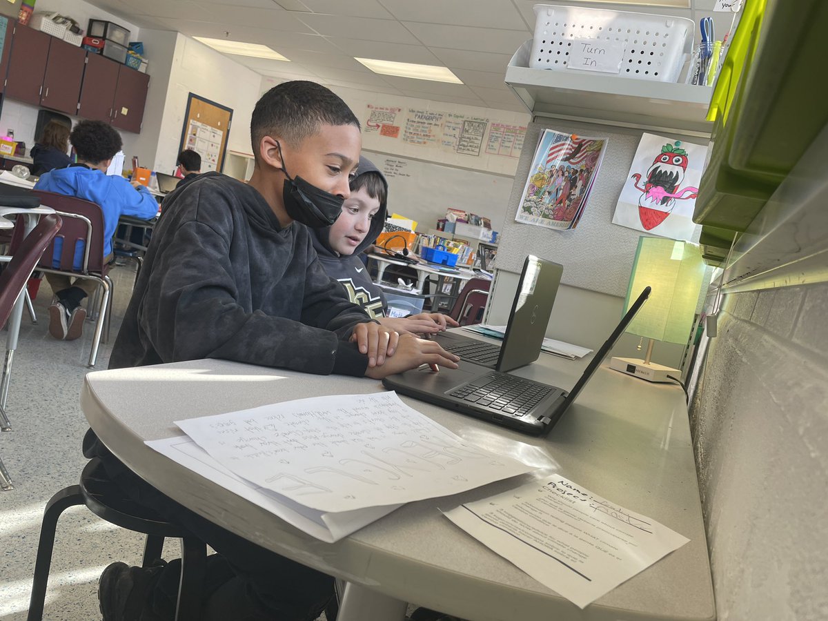 Kate_Kirkland1's tweet photo. Grade 6 students are publishing their persuasive writing.  They have lots of ideas about how to combat climate change and are advocating for their solutions! @MountEagleES @EmilySeman1 https://t.co/tgNycwKK8w