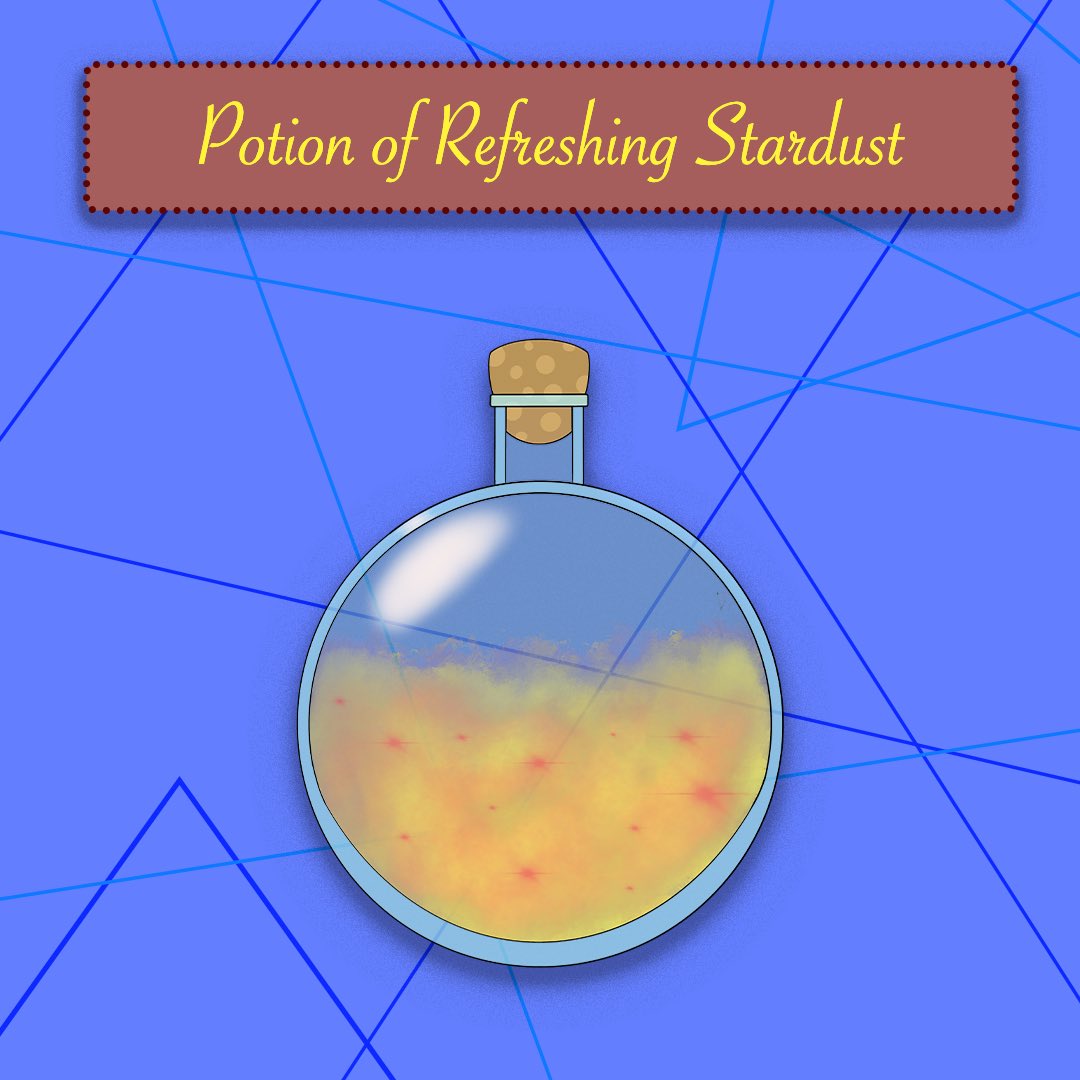 CapitanCisco's tweet photo. Back at it again with some dnd items.  Uber strong but also Uber hard to get potion? Yes please.

#dndart #dnditems #dnd5e #TTRPGs https://t.co/cJzDVp6RYO