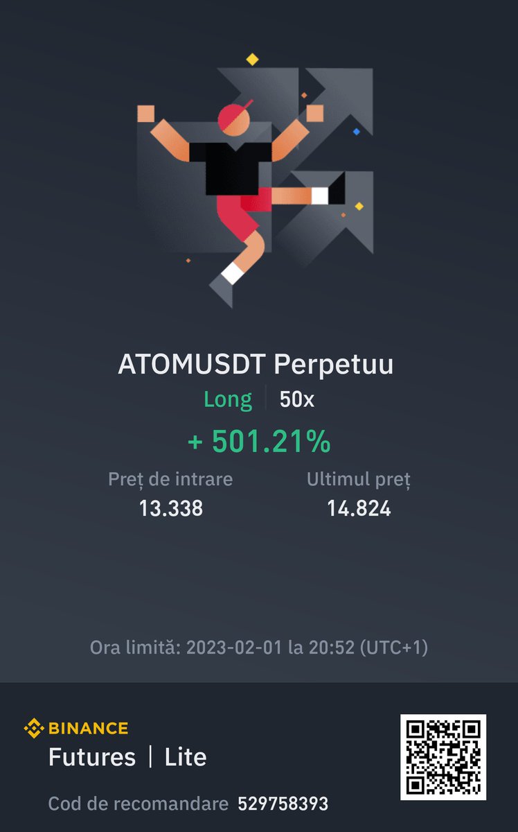 ibf95's tweet photo. First 500% $ATOM https://t.co/OlYT83ywRF