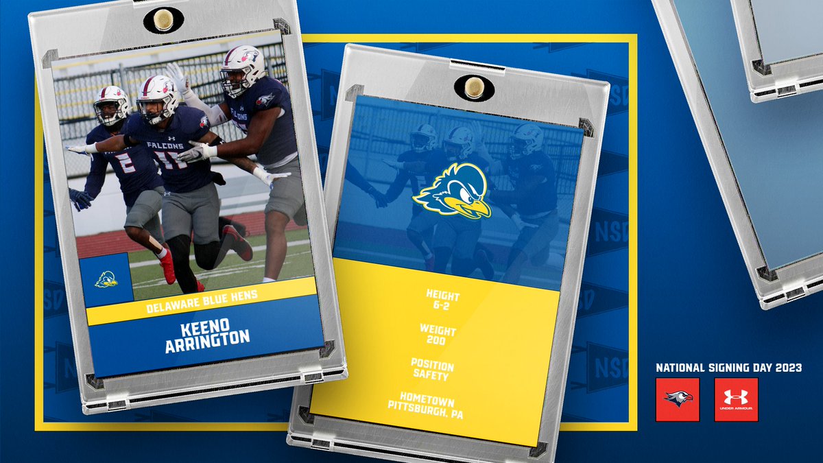 Lackawanna College Falcons (@falconssports) on Twitter photo Congratulations to @Keeno_Arrington on choosing <a href="/Delaware_FB/">Delaware Football</a> as his next move! Keeno was the top tackler for last year's <a href="/LCFalconsFB/">Lackawanna College Football</a> defense, and was the heart and soul of the Falcon secondary last year!
#gofalcons | #LackLife Congratulations to @Keeno_Arrington on choosing <a href="/Delaware_FB/">Delaware Football</a> as his next move! Keeno was the top tackler for last year's <a href="/LCFalconsFB/">Lackawanna College Football</a> defense, and was the heart and soul of the Falcon secondary last year!
#gofalcons | #LackLife