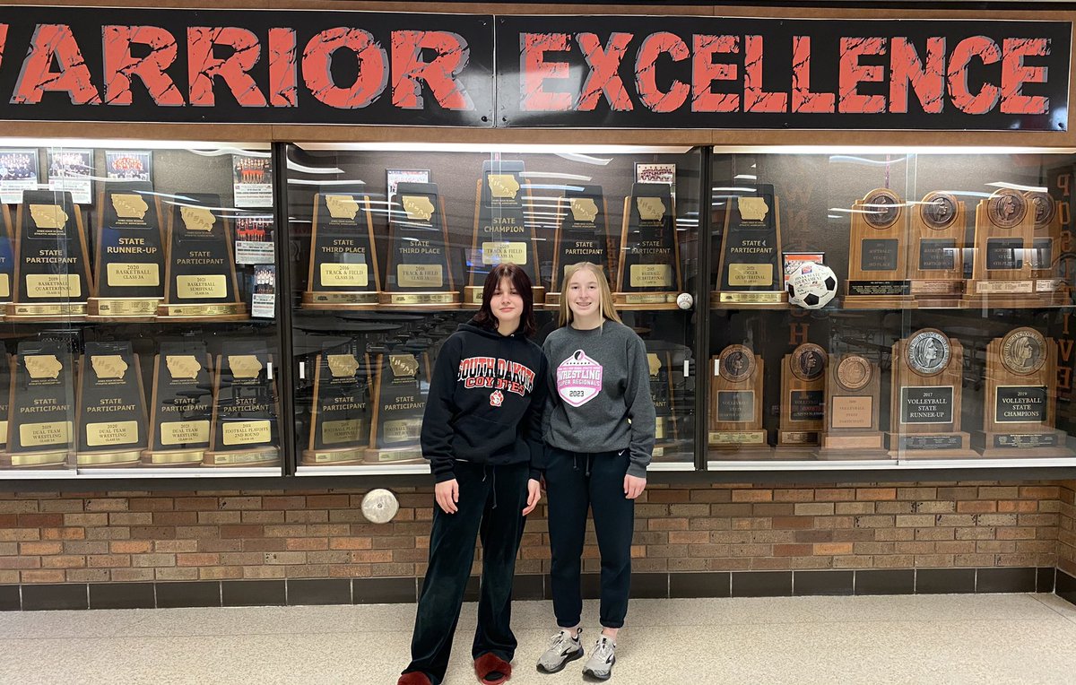 SBL_Nation1's tweet photo. Iowa City bound!!Good luck Josie, Kendra and coaches at the 1st IGHSAU Girls State Tournament!!  Livestream, results, and ticket information

https://t.co/VvtQ2ski69

#makinghistory #gowarriors https://t.co/kY8ZZ2d4e0