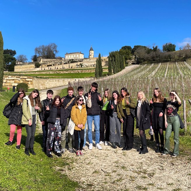 Y12 &amp; Y13 visit to Saint-Émilion, France 🇫🇷 

#succeedingtogether #works #Wisdom #Optimism #resilience #kindness #service #minster #mfl #french #lefrançais #jadore