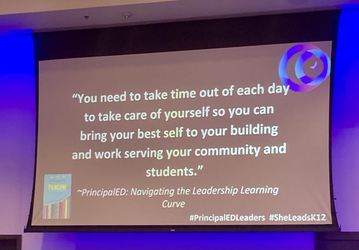 Great keynote to open #mespamn institute this year. Thank you @DrRachaelGeorge for reminding us all of the importance of self-care.