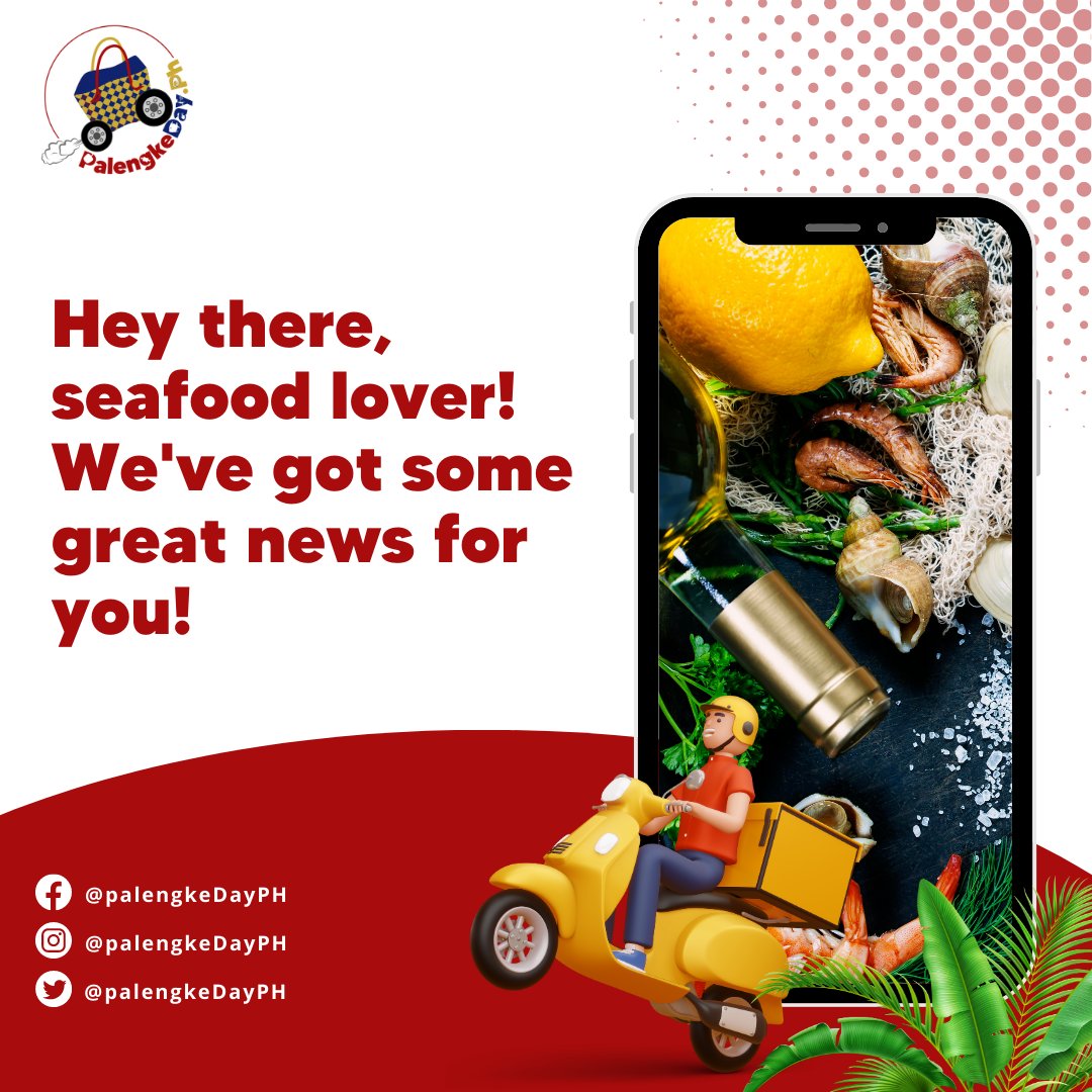 Hey there, seafood lover!😍🦞🦀

#palengkeday #onlinemarket #onlinepalengke #palengkemode #palngekedayph #smokebangus  #smokefish#weightloss  #healthychoices  #nutrition #exercise