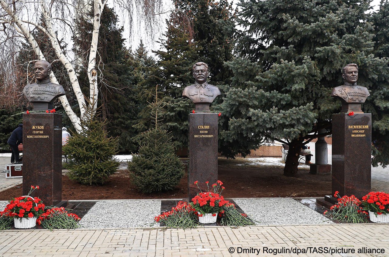 NEXTA on Twitter "A monument to Stalin was opened in Volgograd it was