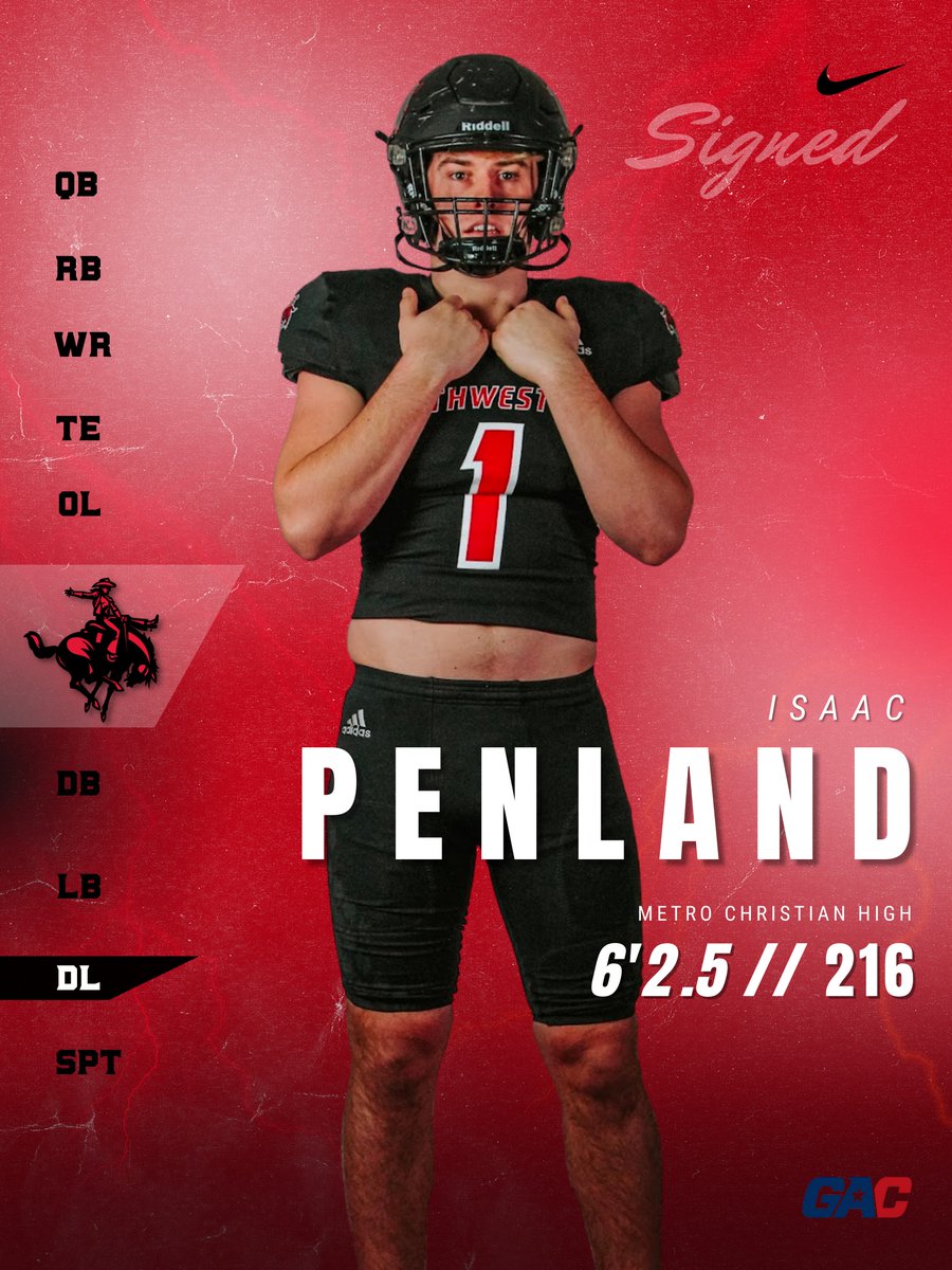 Welcome Isaac Penland <a href="/IsaacPenland/">Isaac Penland</a> out of Metro Christian to the Ranger Family!
#RRR