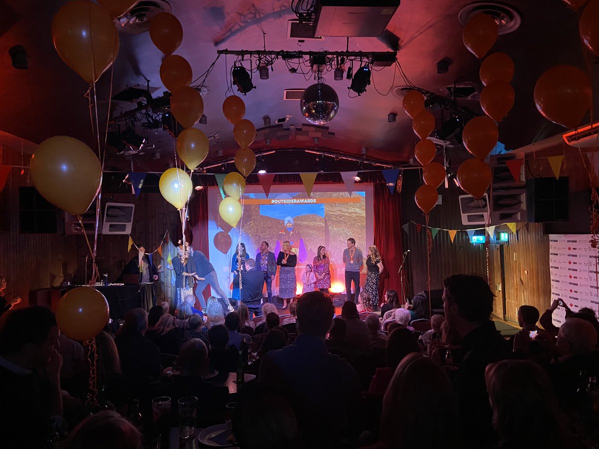 ClifdenCampsite's tweet photo. “Clifden ecoBeach scoops national award in Dublin for Best Outdoor Escape. Big thank you to our fab voters & Outsider judging panel”🏖 #clifdencamping #outsiderawards #bestoutdoorescape #outsiderawards2022 #connemara #wildatlanticway #clifden #ecobeach #lovethebeach #C02Neutral https://t.co/2H8JMA9gc2
