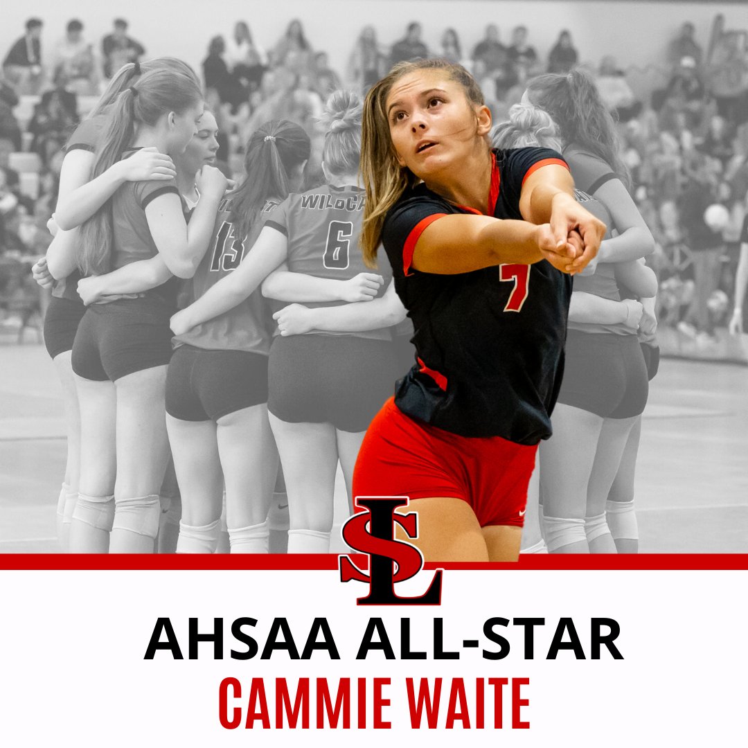 Congratulations to Cammie Waite for being named an All-Star by the AHSAA!  All-Star week is July 17-22 in Montgomery, Alabama.  The North &amp; South Teams are each composed of 15 rising seniors!  GO WILDCATS! #AHSAA #ALLSTARS